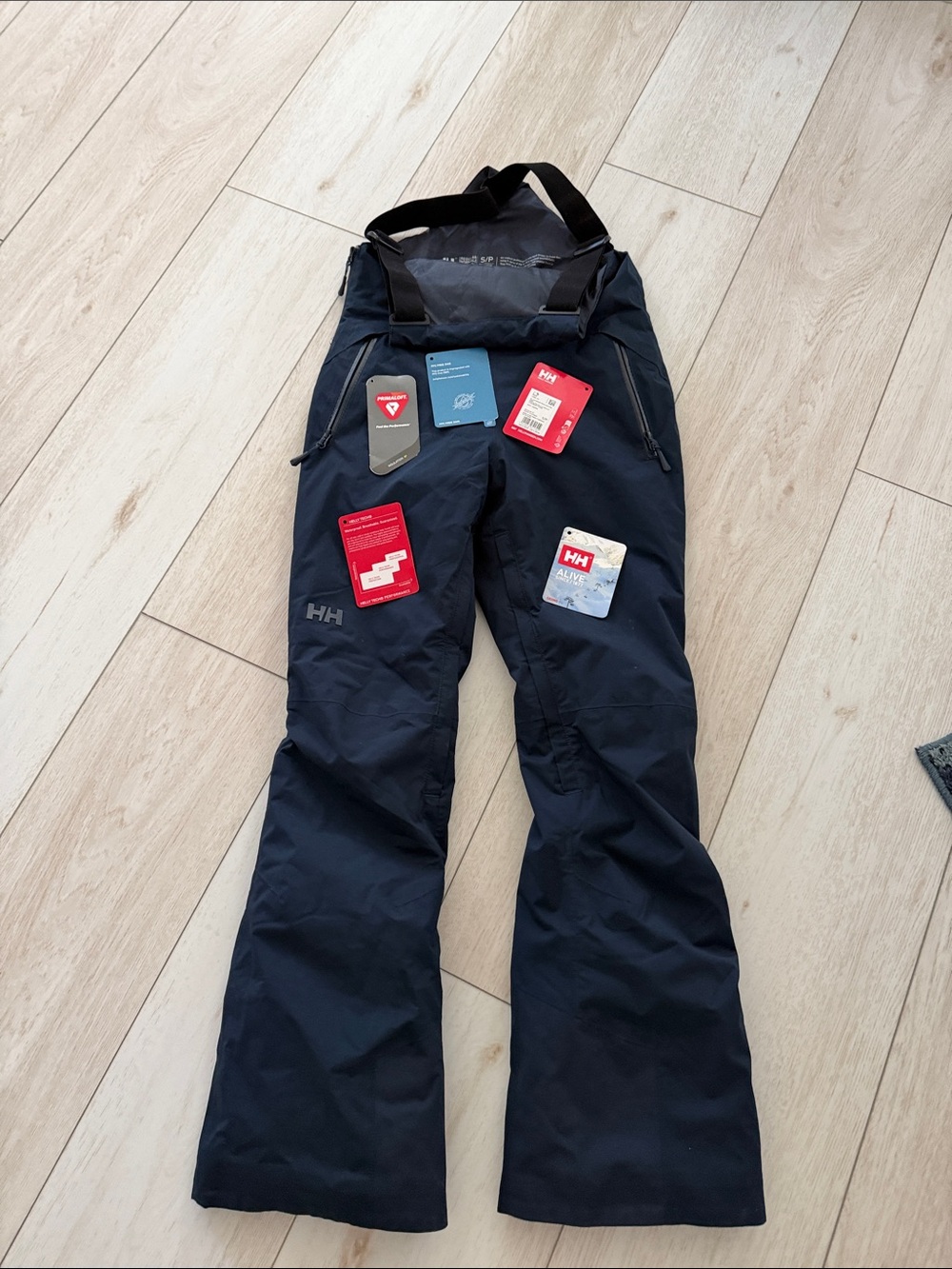 Helly Hansen Wonens Black Ski Bib Pants